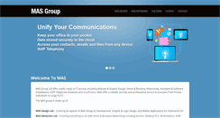 Desktop Screenshot of mas-group.co.uk