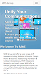 Mobile Screenshot of mas-group.co.uk
